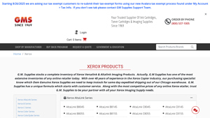 GM Supplies - Xerox Ink & Toner Cartridges