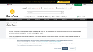 GoldCore - Gold Bullion Bars