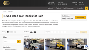 Golden West Towing Equipment - 2022 INTERNATIONAL MV