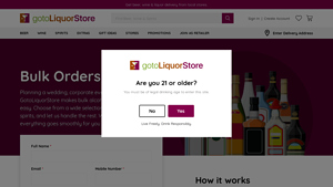 Liquor Store - Bulk Alcohol Selection