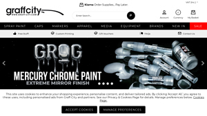 Graff City - Premium Spray Paint Options