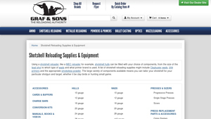 Grafs - Shotshell Reloading Supplies