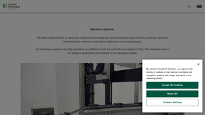 Graphic Packaging - Machinery Systems for Beverage and Food Containers