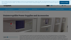 Graybar - Uninterruptible Power Supplies