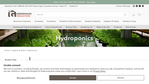 Greenhouse Megastore - Hydroponic Supplies