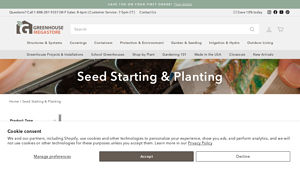 Greenhouse Megastore - Seed Starting Supplies