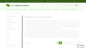 Green Paper Products - Eco-Friendly Food Truck Supplies