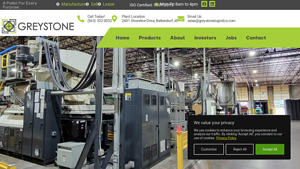 Greystone Pallets - 100% Recycled Plastic Solutions