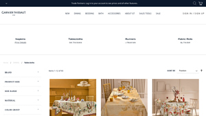 GT Linens - Luxury Jacquard & Printed Damask Tablecloths