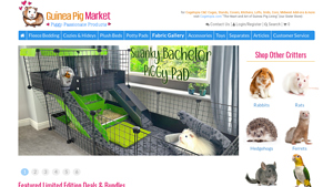 Guinea Pig Market - Fleece Bedding