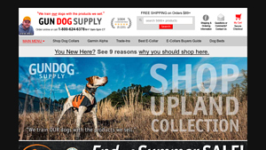 Gundog Supply - Hunting Dog Equipment