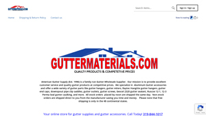 Gutter Materials - Gutter Accessories