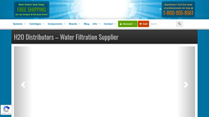 H2O Distributors - Water Filtration Systems