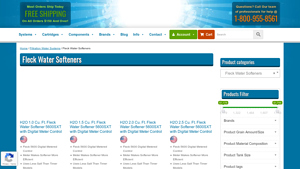 H2O Distributors - Fleck Water Softener 5600SXT