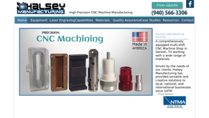 Halsey Manufacturing - Precision CNC Machining
