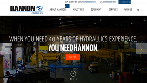 Hannon Hydraulics - Hydraulic Equipment Manufacturing & Repair