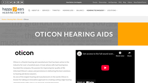 Oticon - Innovative Hearing Aids