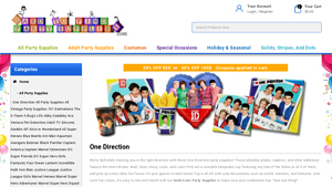 One Direction - Party Supplies