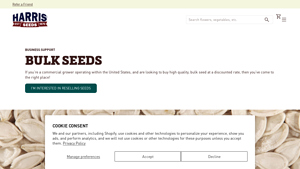 Harris Seeds - Bulk Flower & Vegetable Seeds