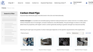 Hayward Pipe - Carbon Steel Pipe