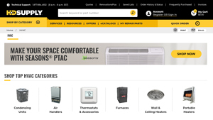 HD Supply - HVAC Equipment & Supplies