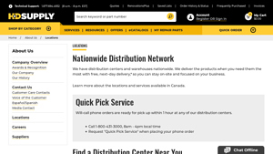 HD Supply Solutions - Warehouse & Distribution Services