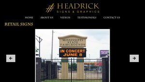Headricks - Retail Signs Solutions