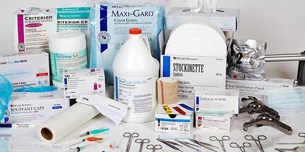 A stock image illustrating health care supplies concepts