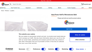 Heat Transfer Warehouse - HotFix Heat Press Rhinestones