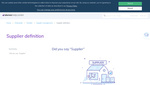 Supplier - Essential Information