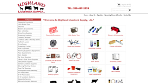 Highland Livestock Supply - Show Animal Essentials