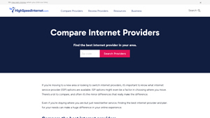 HighSpeedInternet.com - Compare ISPs