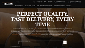 Hillman Brass & Copper - Non-Ferrous Metals Distributor