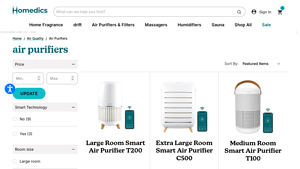 Homedics - Smart Air Purifiers