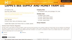 Lappe's Bee Supply - Honey Products
