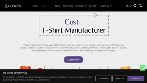 Hongyu Apparel - Custom T-Shirts