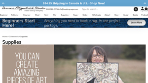 Hooking Rugs - Premium Rug Hooking Supplies