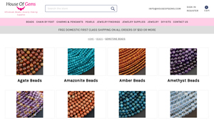 House of Gems - Natural Gemstone Beads
