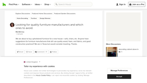 Houzz - Quality Upholstered Furniture