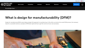 Hubs - Design for Manufacturability Solutions