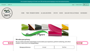 Hunter Creek Crafts - Prismatic Papers