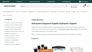 Hydrobuilder - Hydroponic Supplies & Equipment