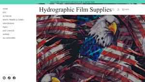 Hydrographic Film Supplies - Air Cure Gun Kote OD Green