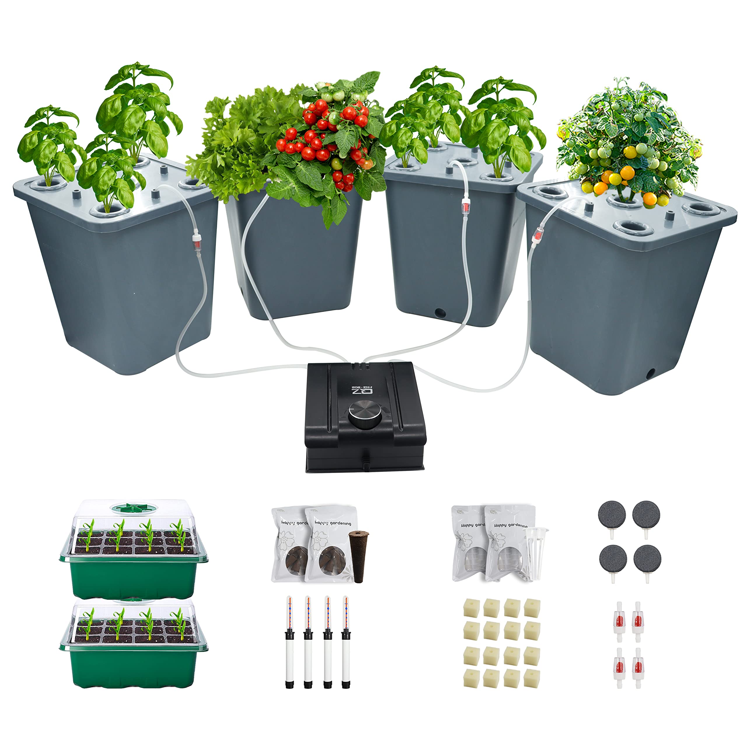 A stock image illustrating hydroponic supplies concepts