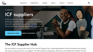 ICF - Supplier Hub