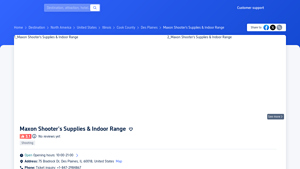 Maxon Shooter's Supplies - Indoor Shooting Range