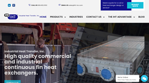 IHT Inc - Custom Heat Exchangers