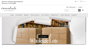 Immediate Apparel - Wholesale Designer Clothing