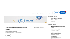 Automotive Manufacturers - Industry Leader