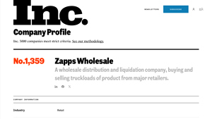 Zapps Wholesale - Wholesale Distribution